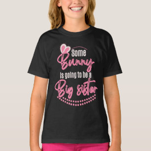 T-shirt Un Gros Lapin Va Être Une Grande Soeur