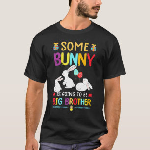 T-shirt Un Grotte Va Être Un Gros Frère Oeuf De Pâques