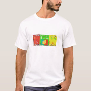 T-shirt Un groupe de film d'amour de losange