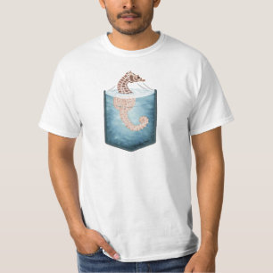 T-shirt Un hippocampe de poche