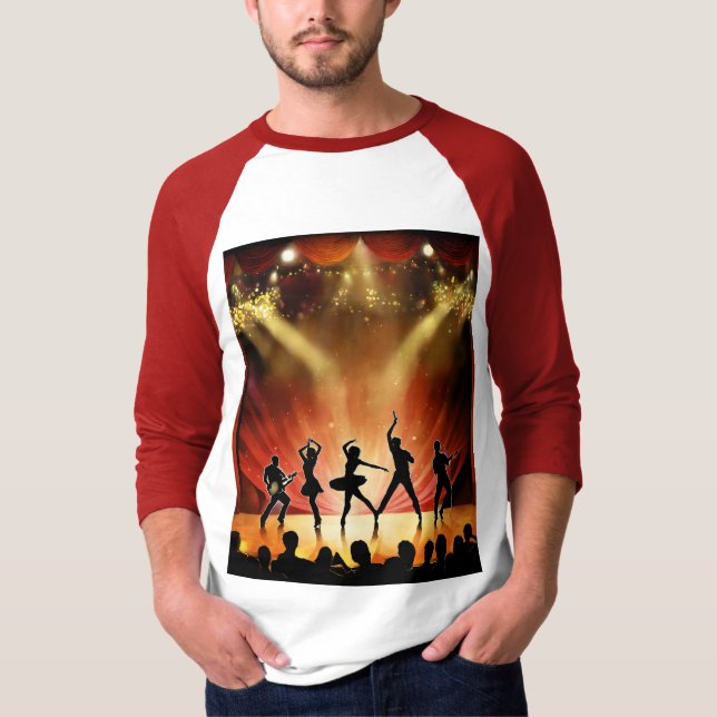 T-shirt Un hommage à la performance (Devant)