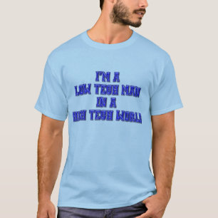 T-shirt Un Homme De Basse Technologie Dans Un Monde De Hau