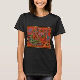 T-shirt Un Homme De La Tribale De Kuna Parle D'Espadon