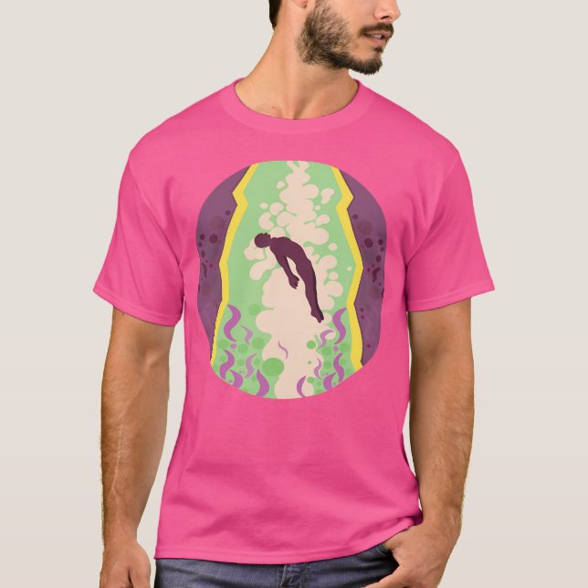 T-shirt Un Homme Enlevé Par Des Aliens (Devant)