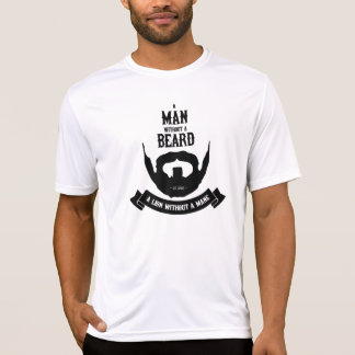 T-shirt Un homme sans barbe