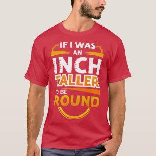 T-shirt Un Id De Taller De Pouce Est Arrondi