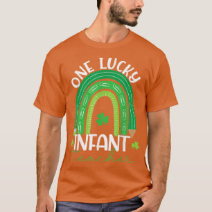 T-shirt Un jeune enseignant chanceux Rainbow St Patrick's