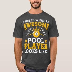 T-shirt Un Joueur De Billard génial Ressemble À Billiard S