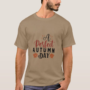 T-shirt Un jour d'automne parfait