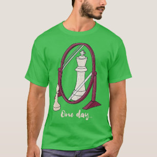 T-shirt Un jour de jeu d'échecs amusant à une stratégie de