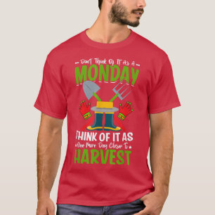 T-shirt Un Jour De Plus Près De La Récolte Agricole Fun
