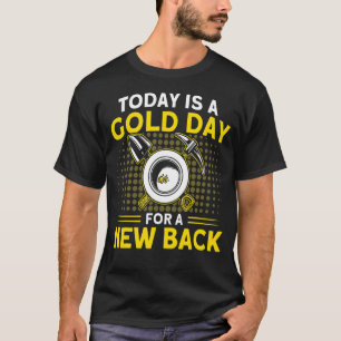 T-shirt Un Jour D'Or Pour Une Nouvelle Pensée D'Or De Remo