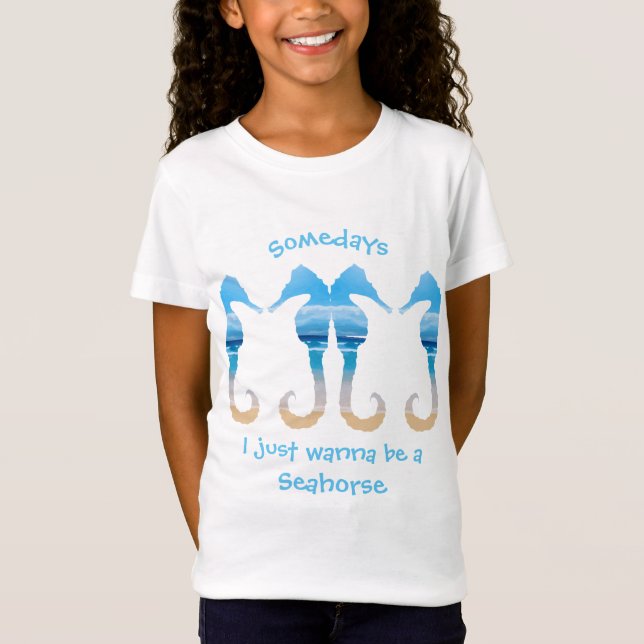 T-Shirt Un jour, je veux juste être une citation amusante  (Devant)