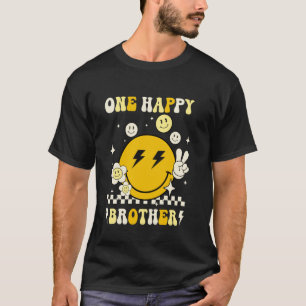 T-shirt Un joyeux frère heureux sourire visage anniversair