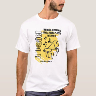T-shirt Un Leader Sans Vision