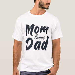 T-shirt "Un lien intemporel : oeuvre d'art unique pour mam