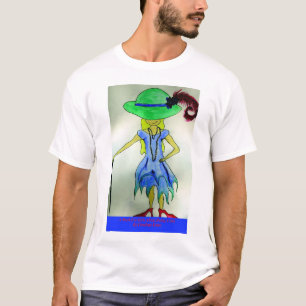 T-shirt Un livre pour des filles au sujet d'être une fille