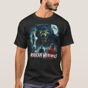 T-shirt Un Loup-Occidental Américain À Londres