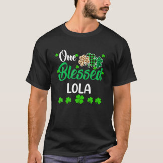 T-shirt Un Lucky Lola Clover St. Patrick's Day Irlandais