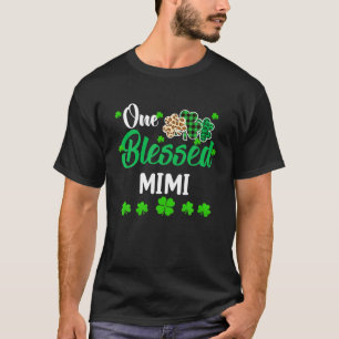 T-shirt Un Lucky Mimi Clover St. Patrick's Day Irlandais