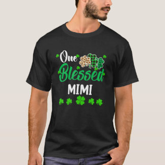 T-shirt Un Lucky Mimi Clover St. Patrick's Day Irlandais
