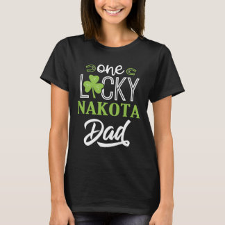 T-shirt Un Lucky Nakota Horse Papa Irlandais Horseback équ
