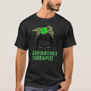 T-shirt Un Lucky Respiratory Therapy St Patrick Jour S