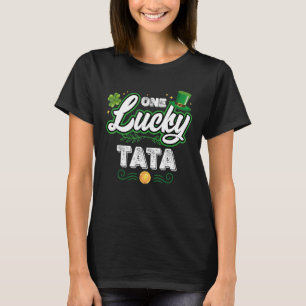 T-shirt Un Lucky Tata St Patrick's Day Irish Matching Fam