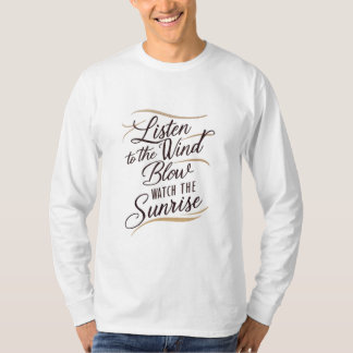 T-shirt Un magnifique morceau d'art de mots avec un harmon