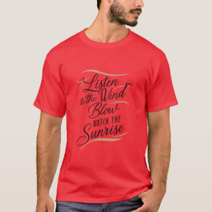 T-shirt Un magnifique morceau d'art de mots avec un harmon