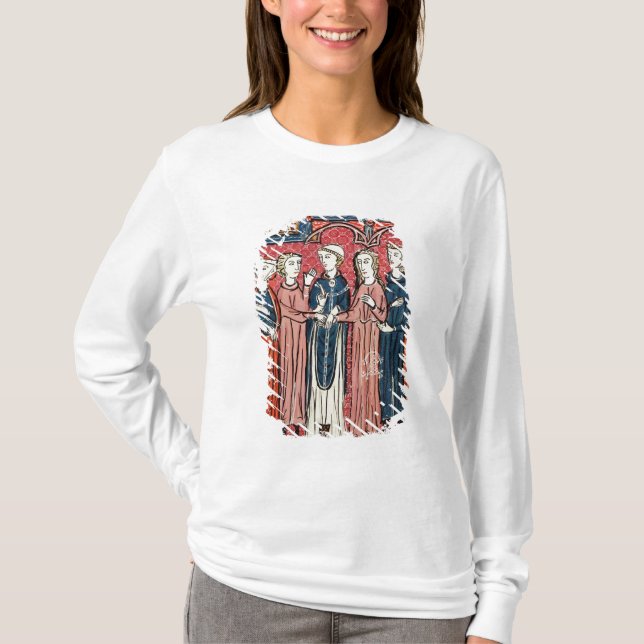 T-shirt Un mariage, de 'Decrets de Gratien' (Devant)