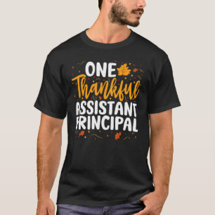 T-shirt Un Merci Assistant Principal Automne Thanksgiving
