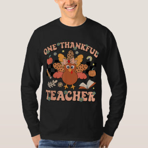 T-shirt Un Merci Maître Thanksgiving Retro Super Fal