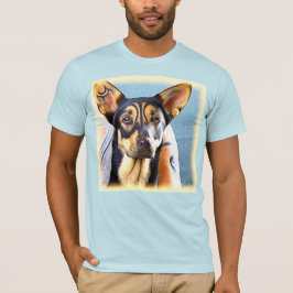 T-shirt "Un mignon chien" jolie photo. Commandez dès maint