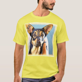 T-shirt "Un mignon chien" jolie photo. Commandez dès maint