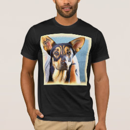 T-shirt "Un mignon chien" jolie photo. Commandez dès maint