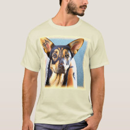 T-shirt "Un mignon chien" jolie photo. Commandez dès maint
