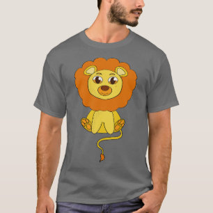 T-shirt Un mignon petit lion