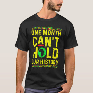 T-shirt Un mois ne peut pas contenir notre histoire Mois n