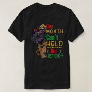 T-shirt Un mois ne peut pas retenir notre histoire