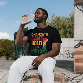 T-shirt Un mois ne peut pas retenir notre histoire