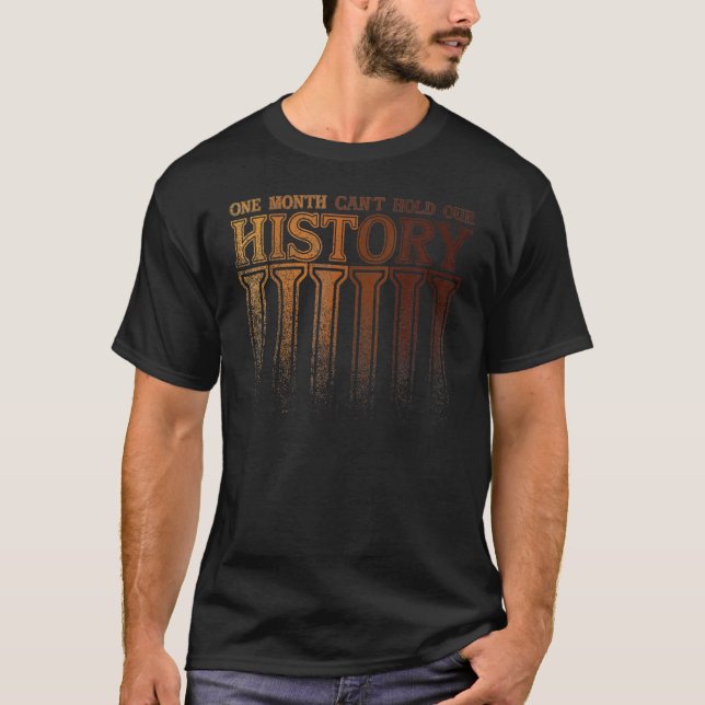 T-shirt Un mois ne peut pas retenir notre histoire Histoir (Devant)