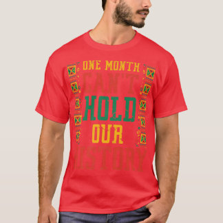 T-shirt Un mois ne peut pas tenir notre histoire drôle His
