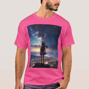 T-shirt Un Moment Pour Réfléchir - Une Oeuvre D'Anime Rêvé