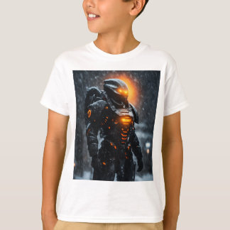 T-shirt un monstre de soldat alien