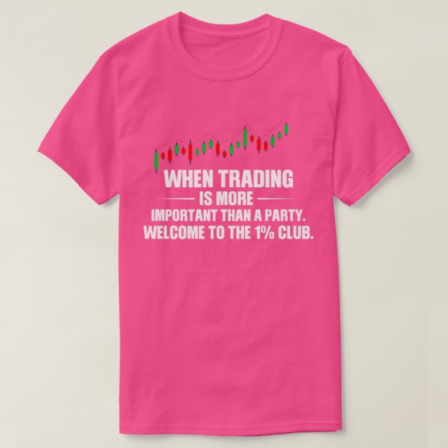 T-shirt Un négociant stock dit 12 (Design devant)
