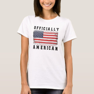 T-shirt Un nouveau cadeau citoyen américain à la citoyenne