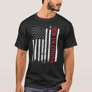 T-shirt Un nouveau citoyen américain, une fière nouvelle