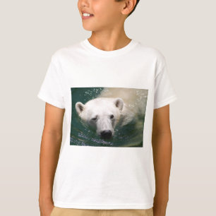 T-shirt Un ours blanc refroidissant juste