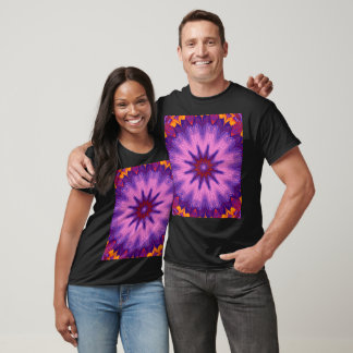 T-shirt Un Pansy d'été 3 Bohème Abstrait Floral Graphisme